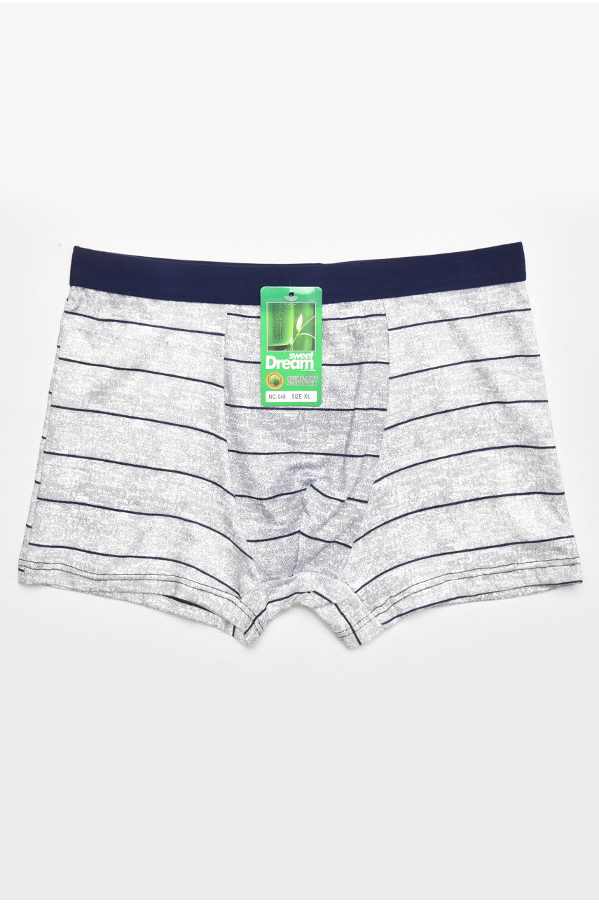 Боксеры мужские белого цвета с принтом 046 211733