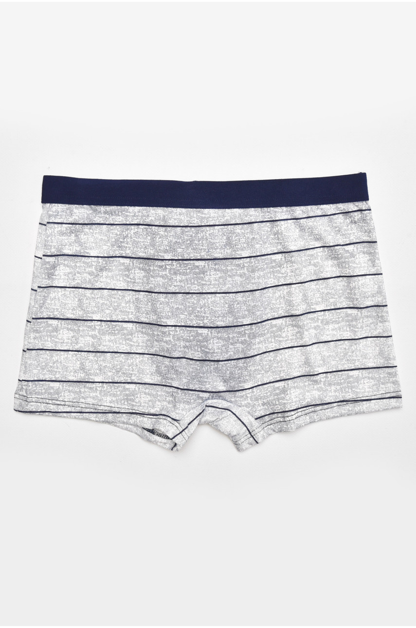 Боксеры мужские белого цвета с принтом 046 211733