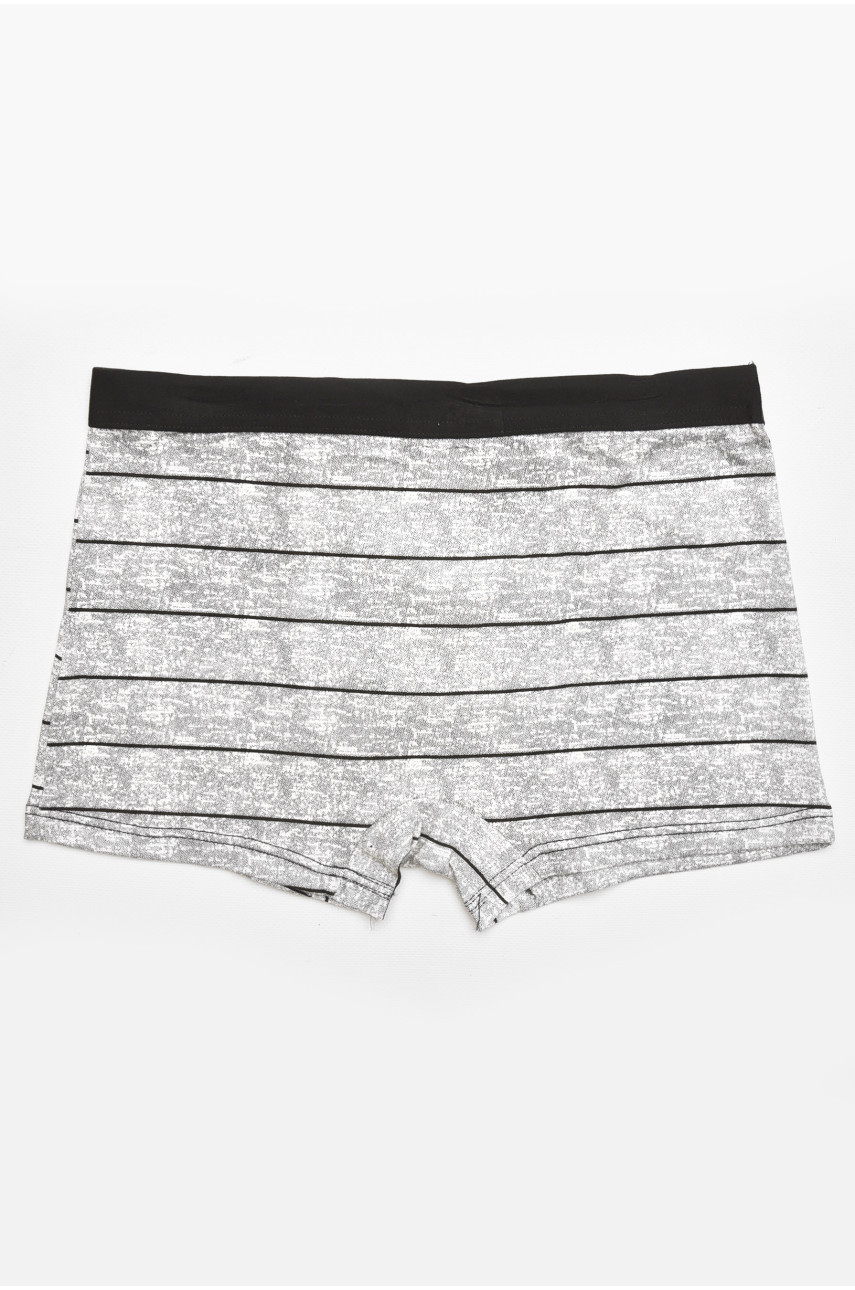 Боксеры мужские белого цвета с принтом 046 211734