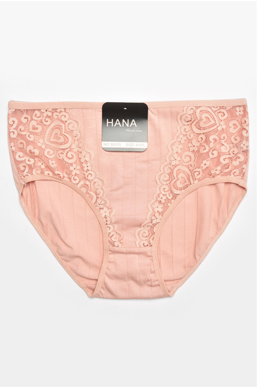 Труси жіночі напівбатальні перикового кольору 38325 211741
