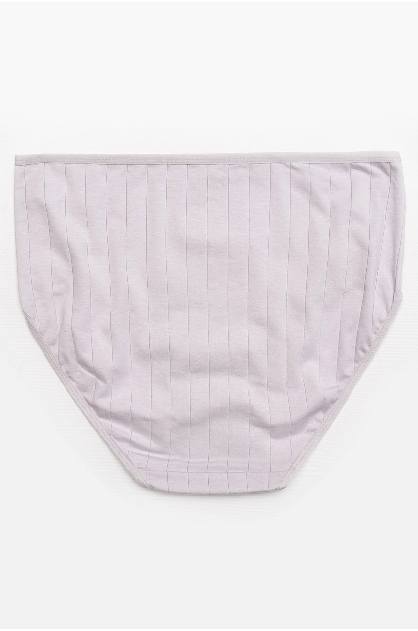 Труси жіночі напівбатальні світло-бузкового кольору 38325 211744