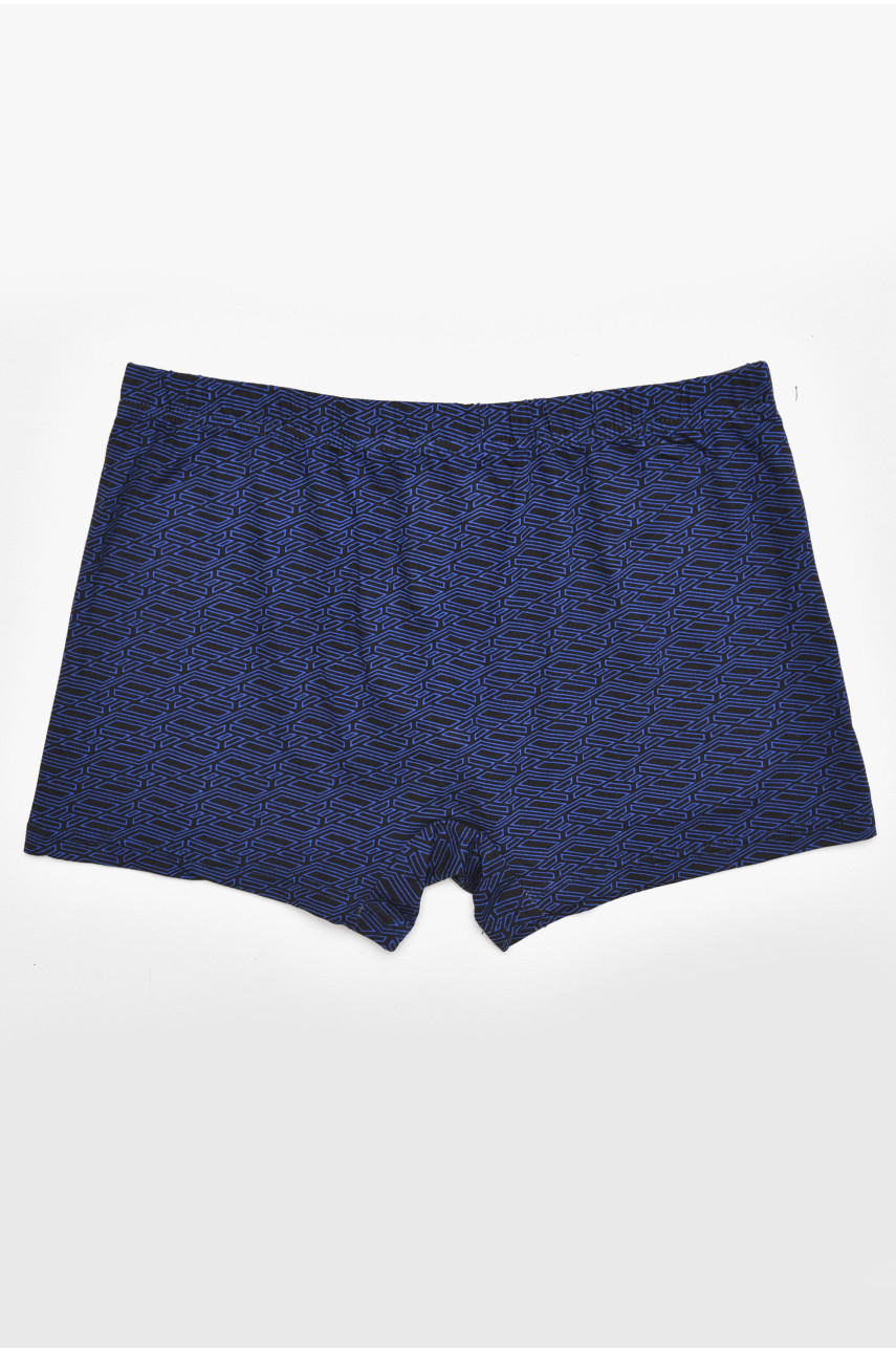 Боксеры мужские черного цвета с принтом 211749