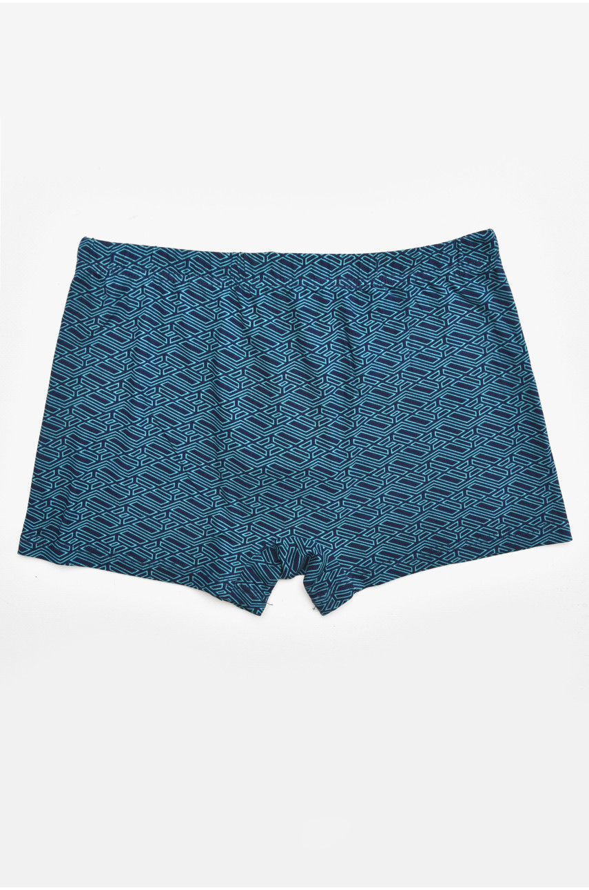 Боксеры мужские тёмно-синего цвета с принтом 211750