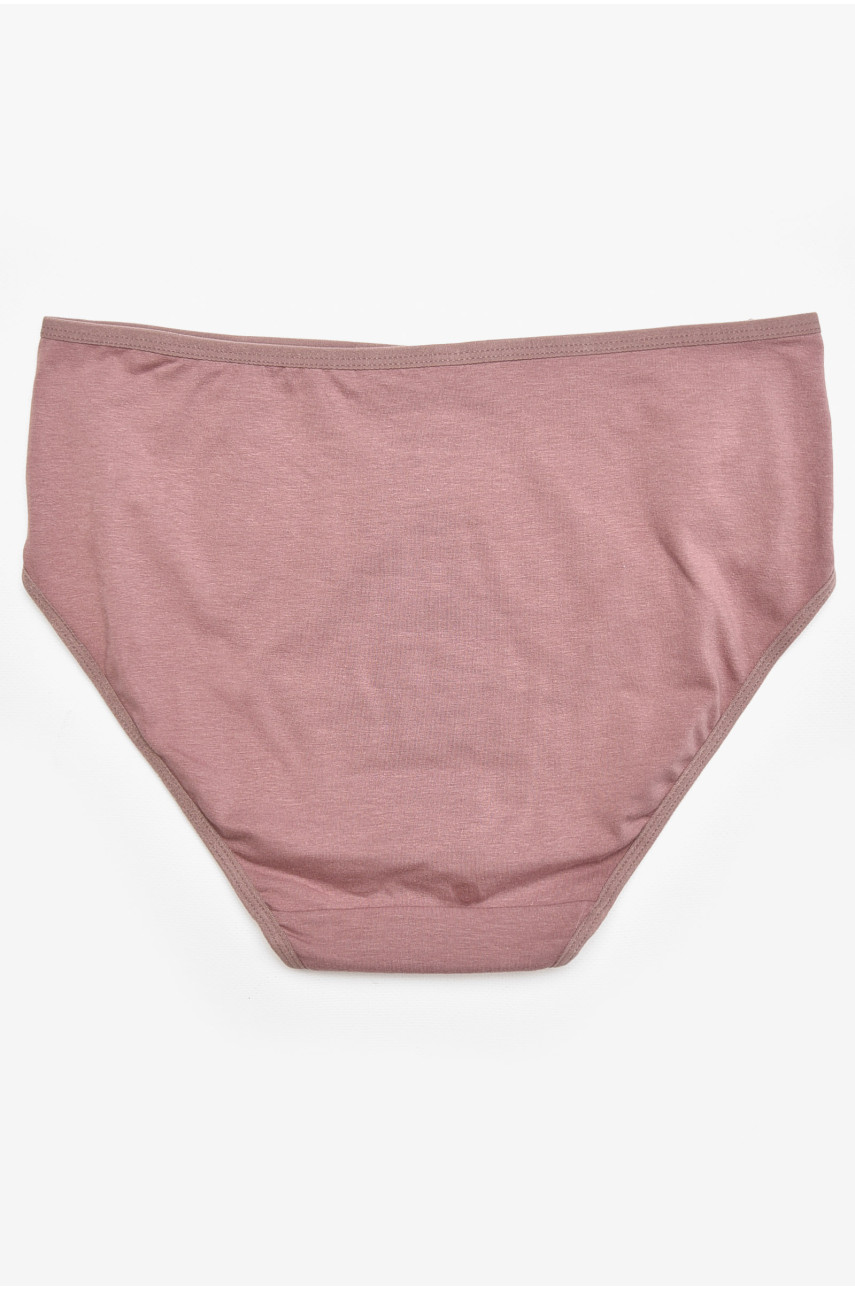 Труси жіночі напівбатальні темно-рожевого кольору 38383 211759
