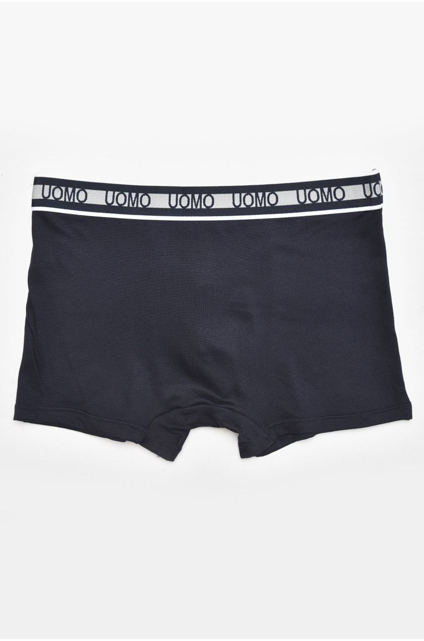 Боксеры мужские тёмно-синего цвета с принтом F0895 211765