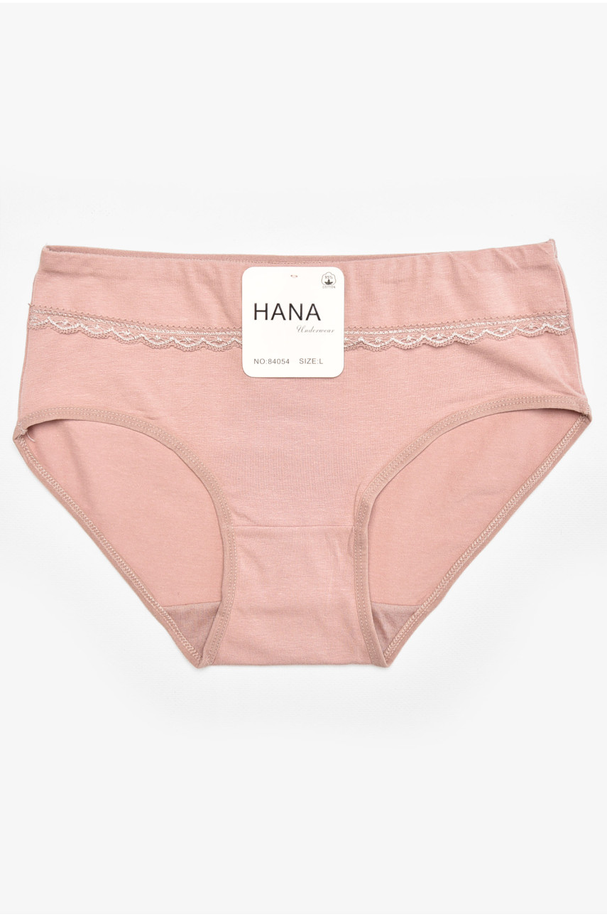 Трусы женские полубатальные темно-розового цвета 84054 211766
