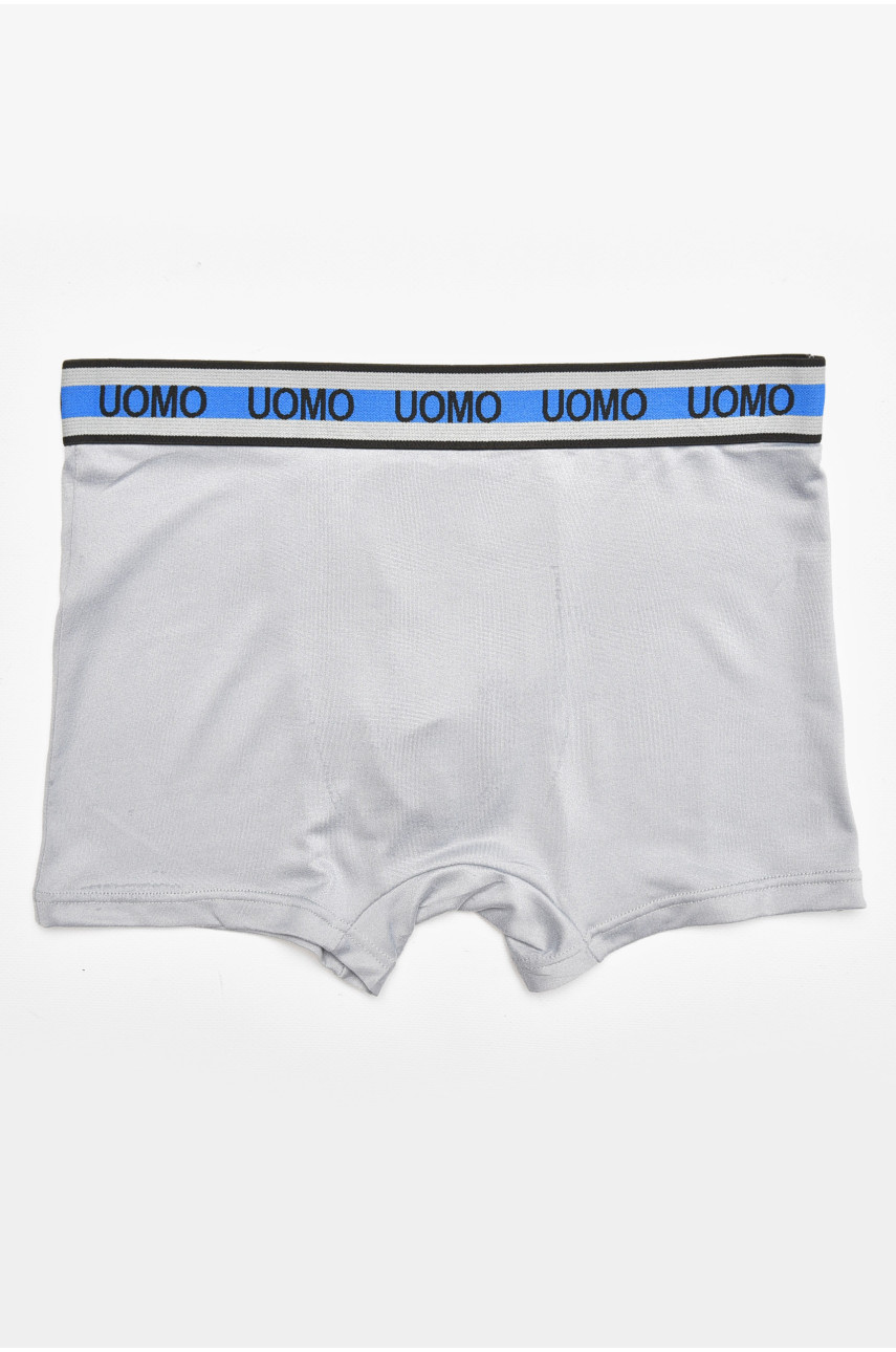 Боксеры мужские светло-серого цвета с принтом F0895 211772