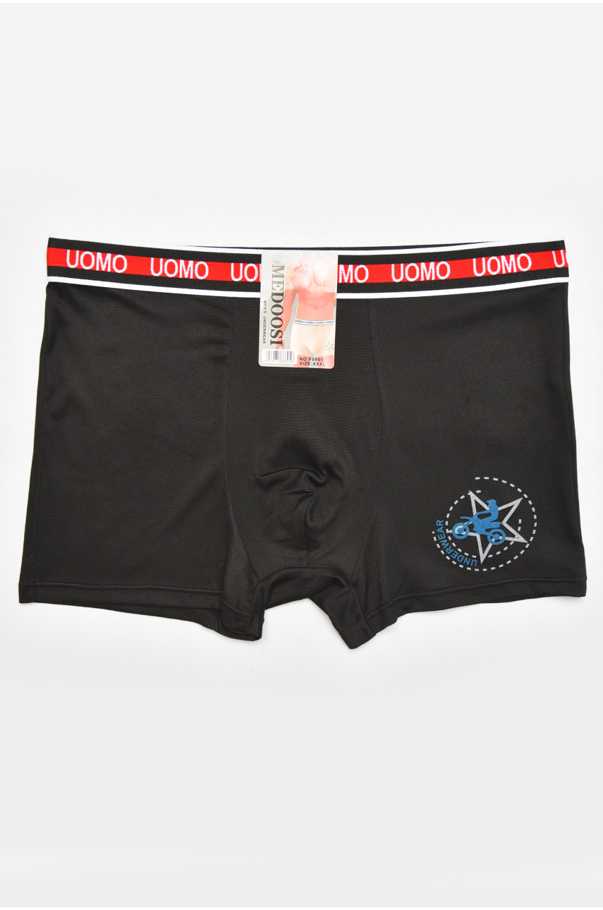 Боксеры мужские черного цвета с принтом F0895 211774