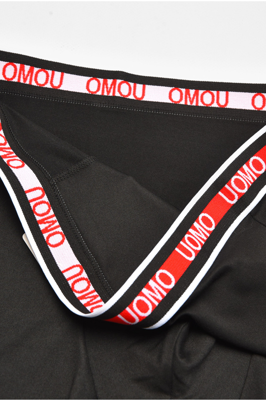 Боксеры мужские черного цвета с принтом F0895 211774