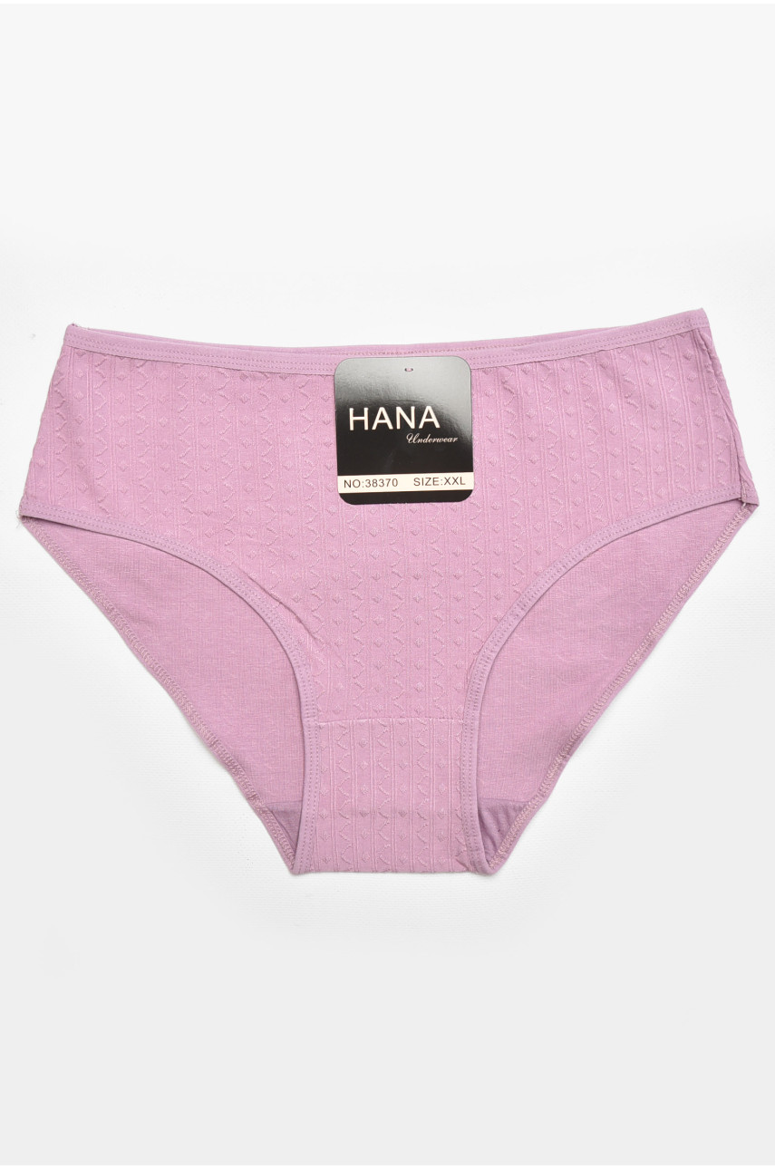 Трусы женские полубатальные фиолетового цвета 38370 211781