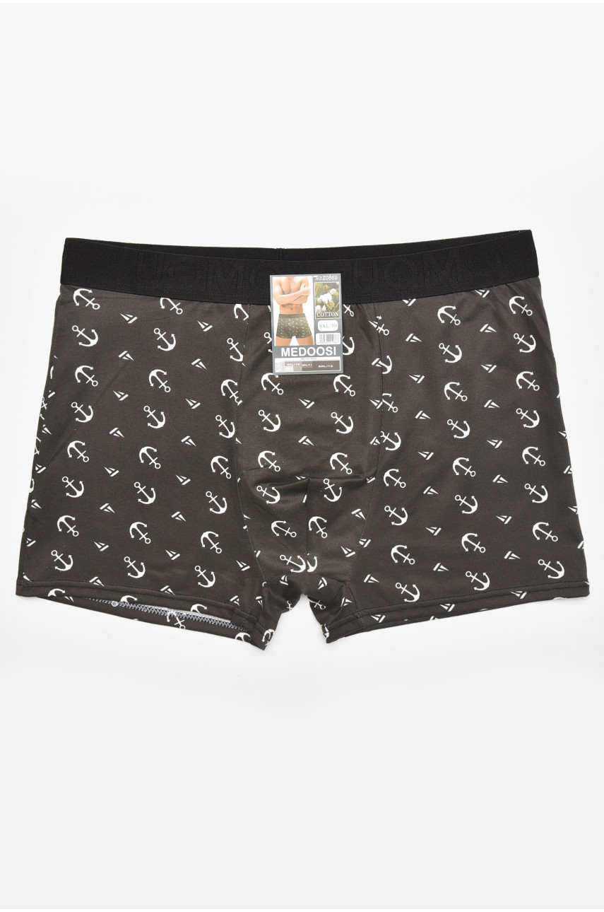 Боксеры мужские черного цвета с принтом Z086D 211785