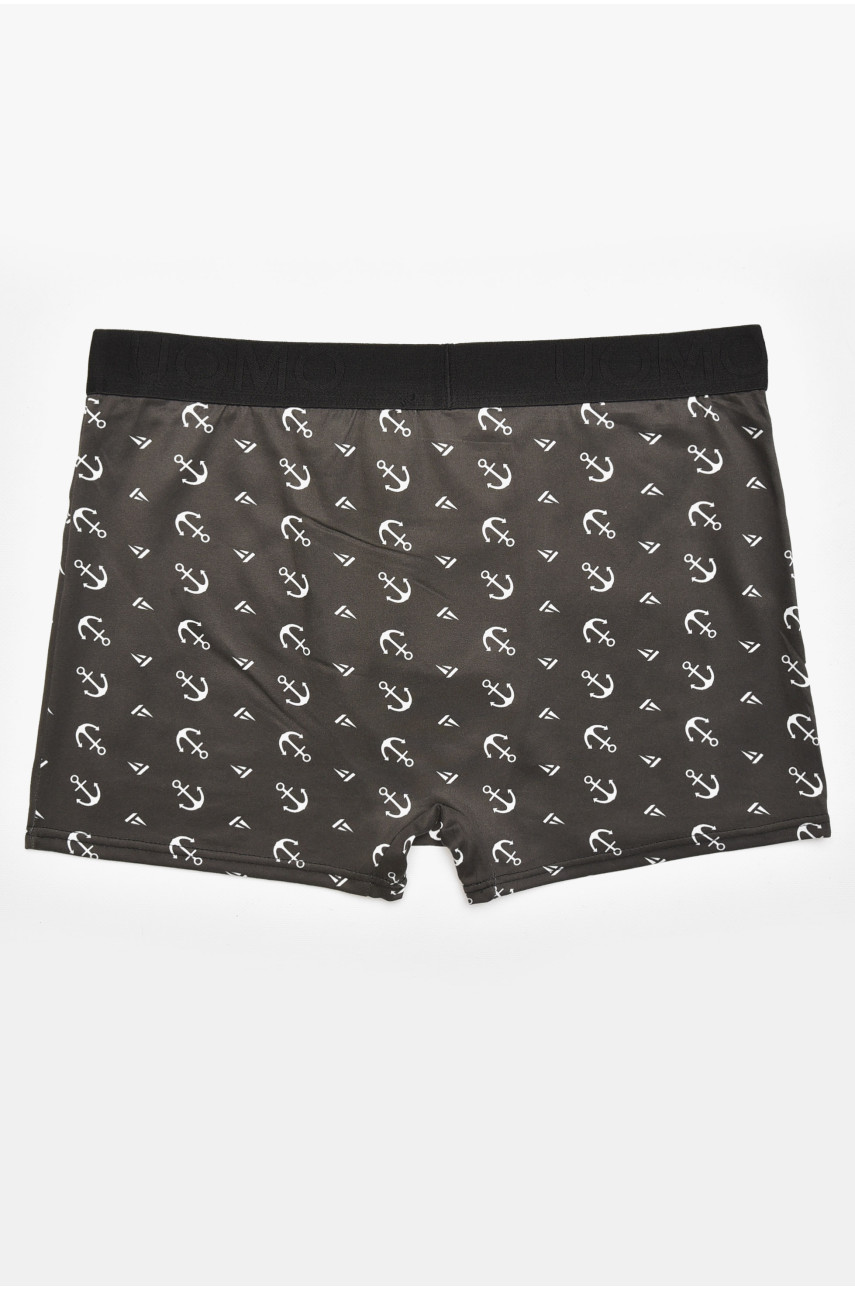Боксеры мужские черного цвета с принтом Z086D 211785