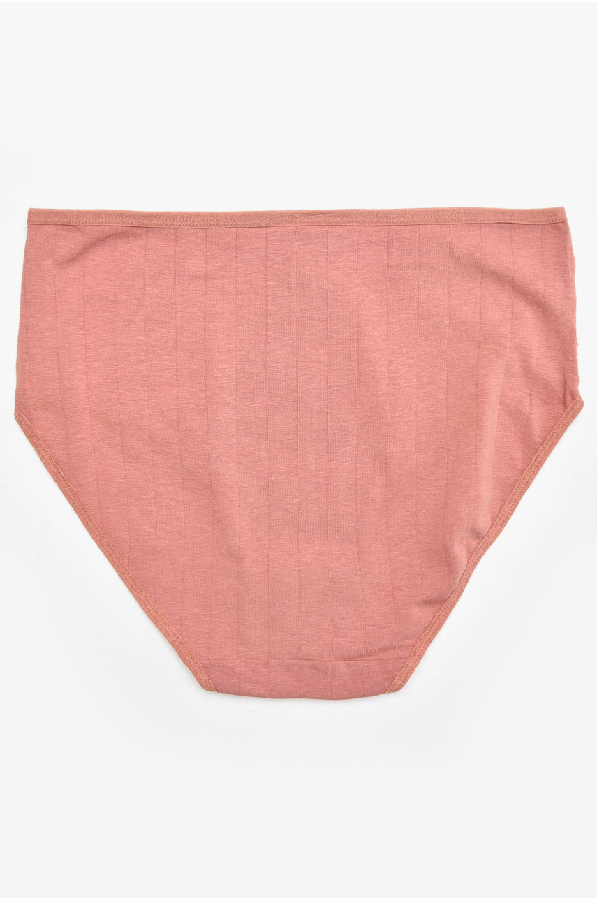 Трусы женские полубатальные розового цвета 38368 211795