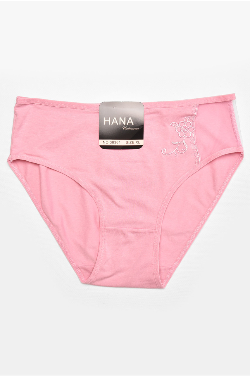Трусы женские полубатальные розового цвета 38361 211804