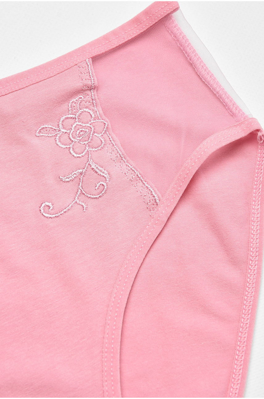 Трусы женские полубатальные розового цвета 38361 211804 Трусы женские полубатальные розового цвета 38361 211804