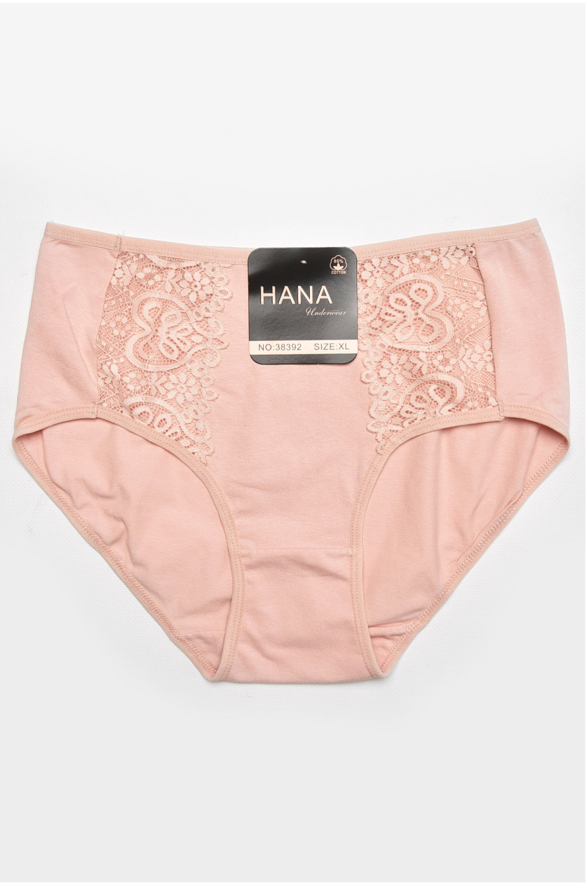 Трусы женские полубатальные розового цвета 38392 211814