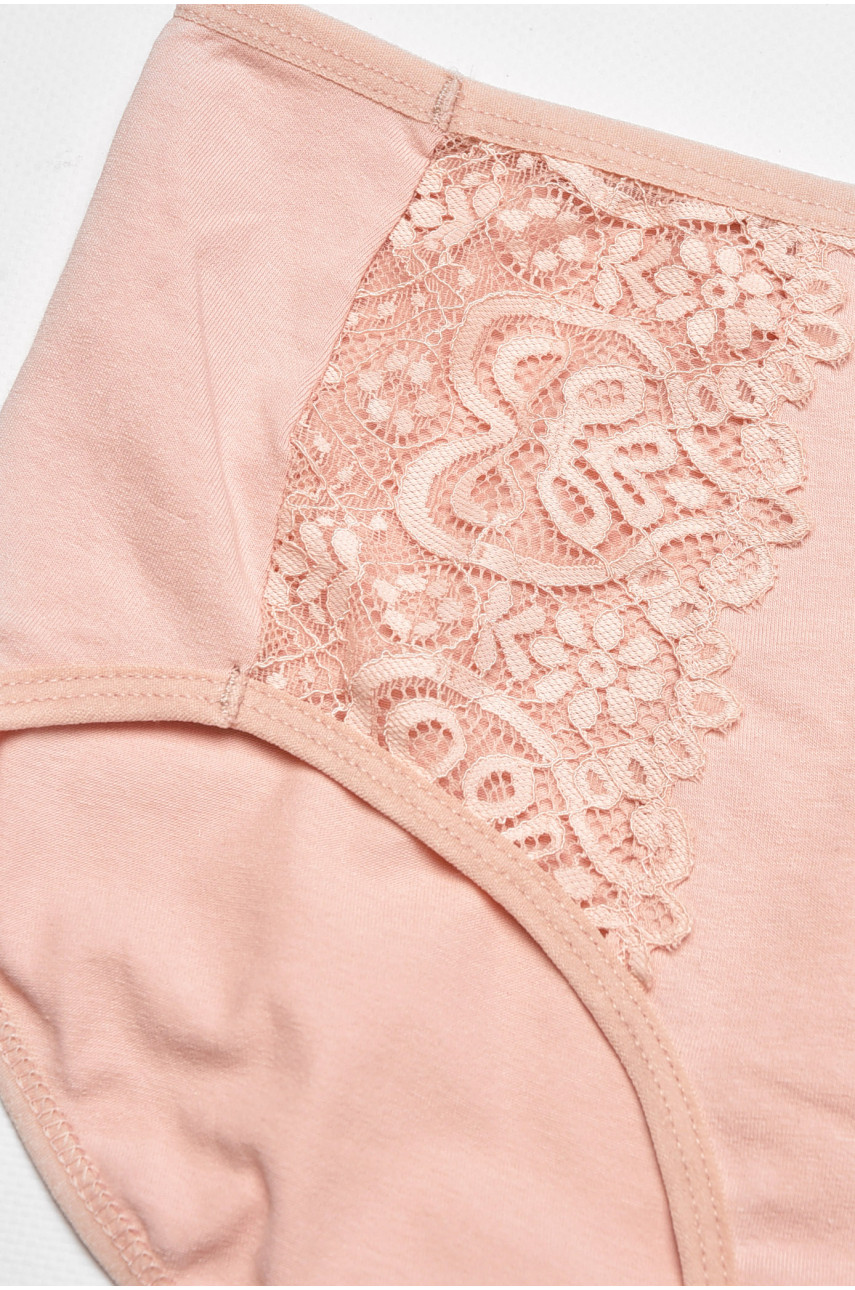 Трусы женские полубатальные розового цвета 38392 211814