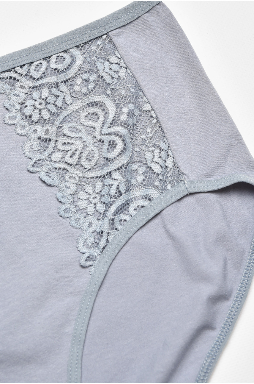 Трусы женские полубатальные синего цвета 38392 211818 Трусы женские полубатальные синего цвета 38392 211818