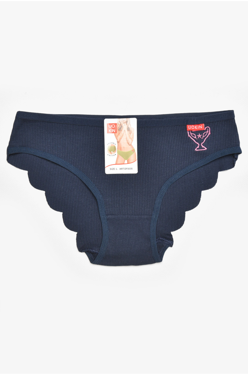 Трусы женские темно-синего цвета 0035 211822