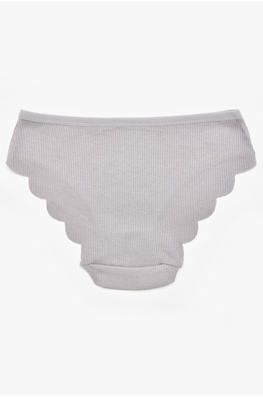 Трусы женские серого цвета 0035 211823