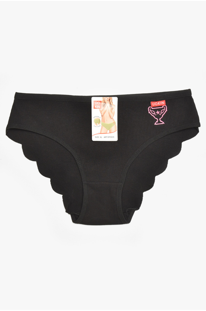 Трусы женские черного цвета 0035 211824