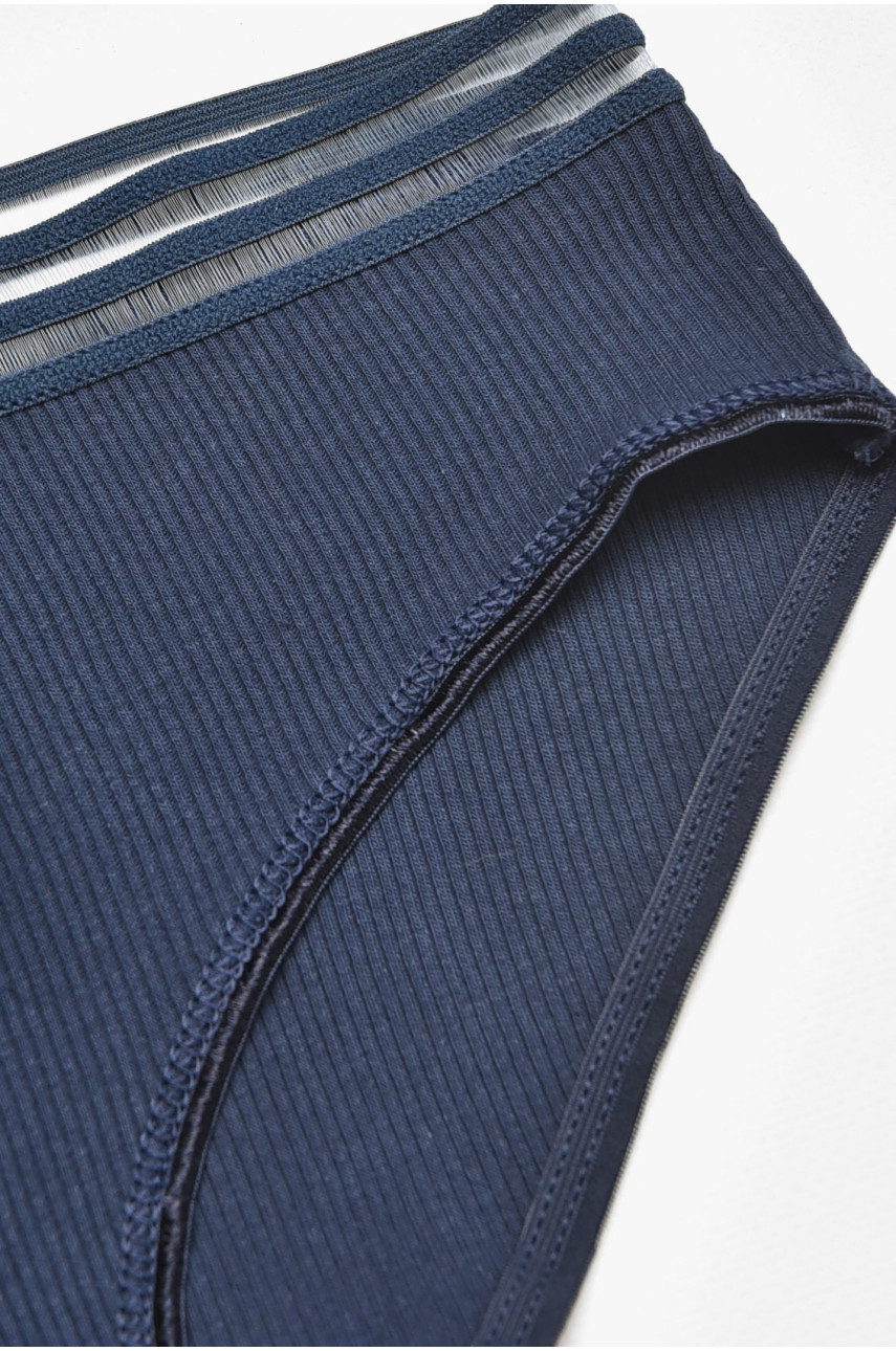 Трусы женские синего цвета 3436 211825