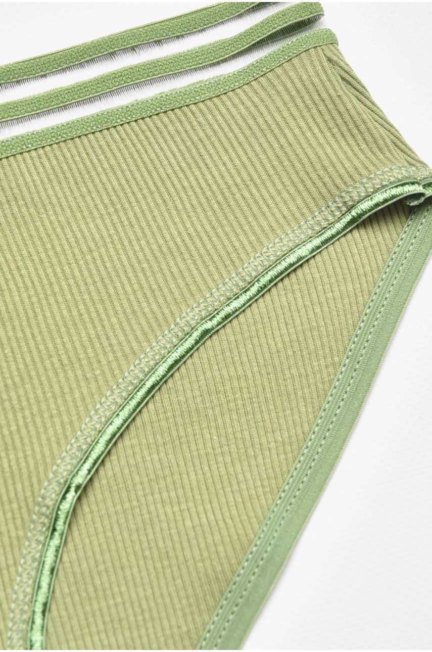 Трусы женские зеленого цвета 3436 211827