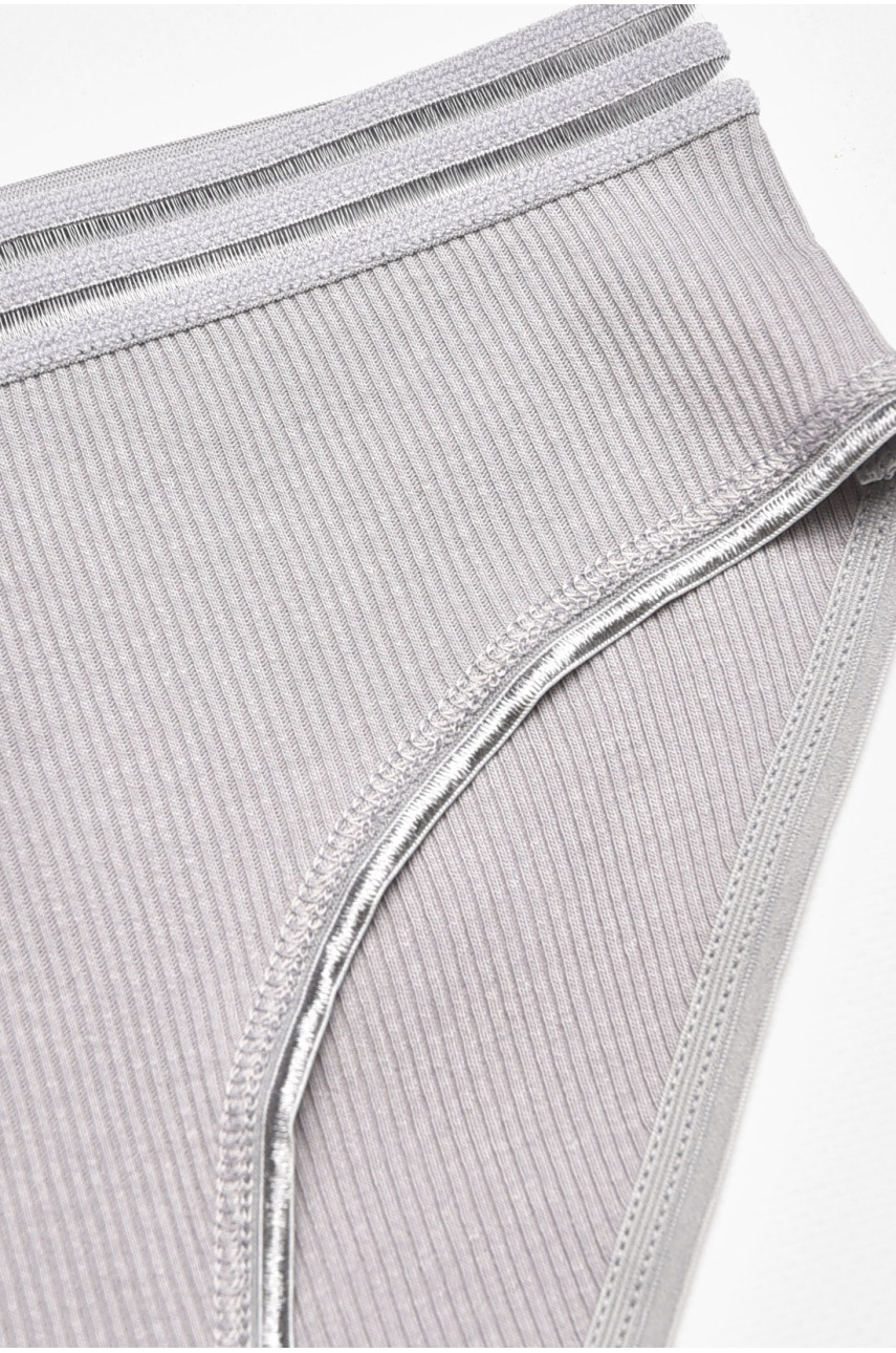 Трусы женские серого цвета 3436 211828