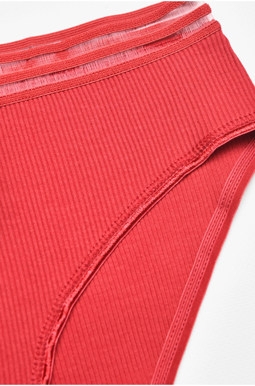 Трусы женские красного цвета 3436 211829