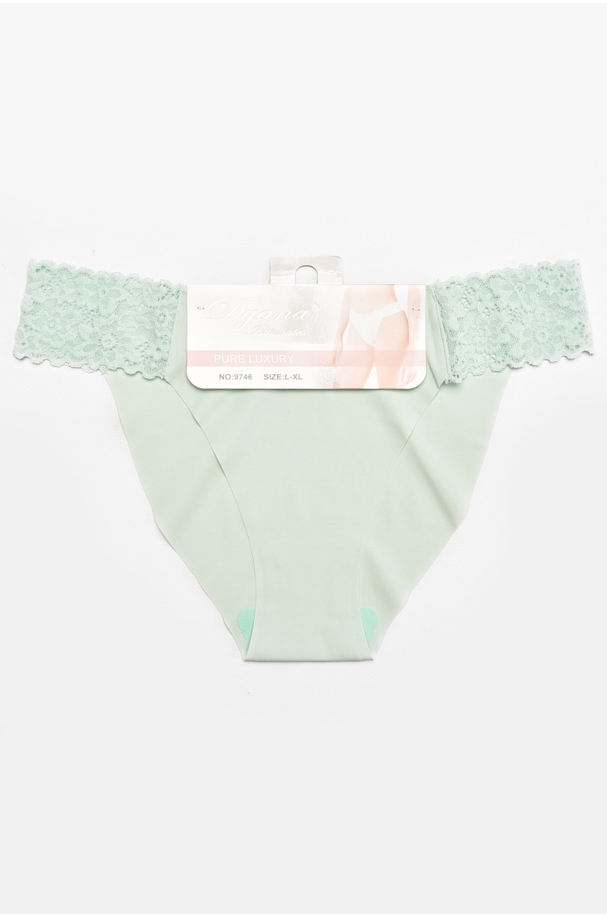 Трусы женские мятного цвета 9746 211834