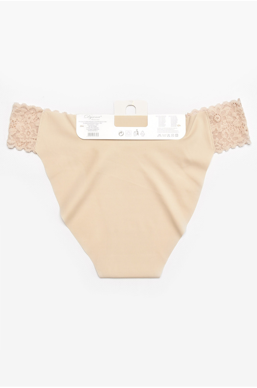 Трусы женские бежевого цвета 9746 211835