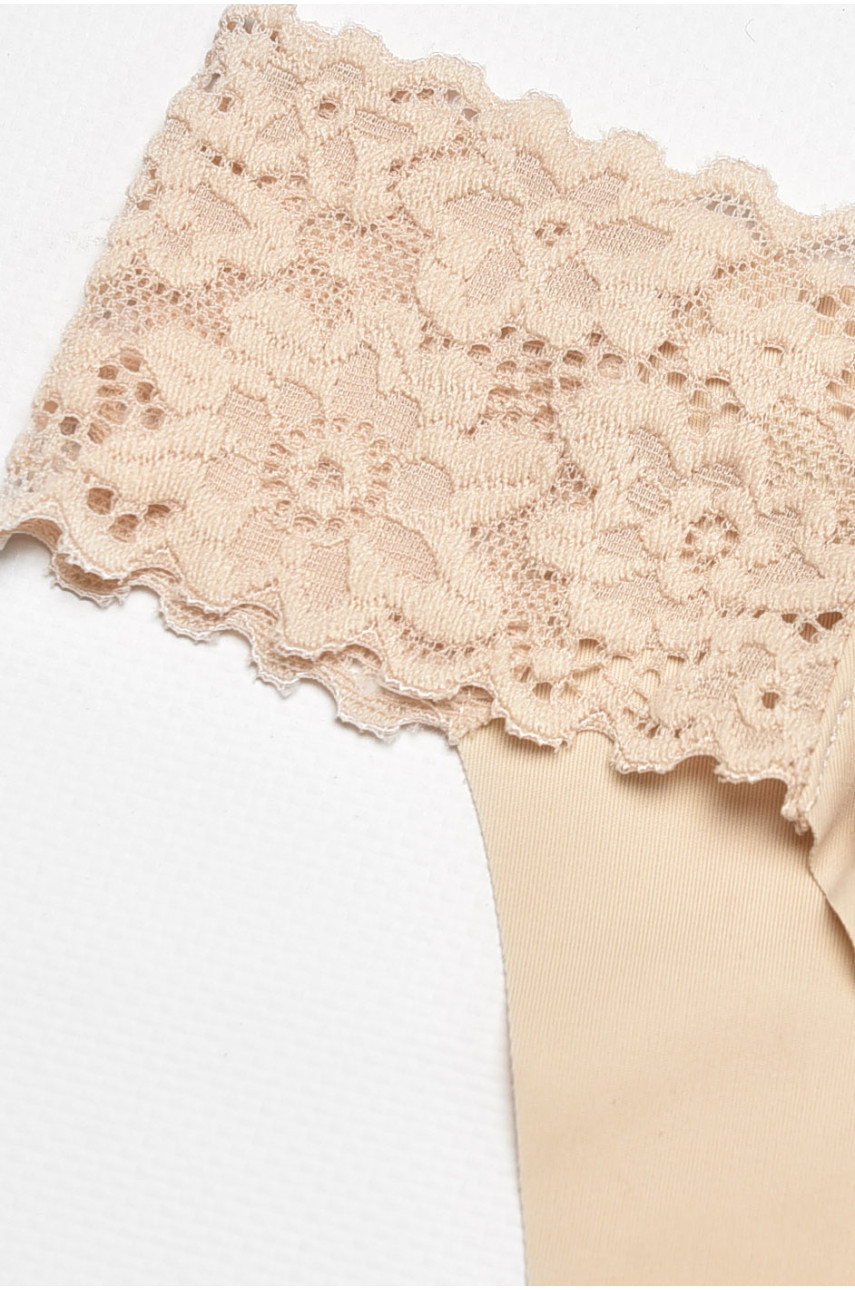 Трусы женские бежевого цвета 9746 211835