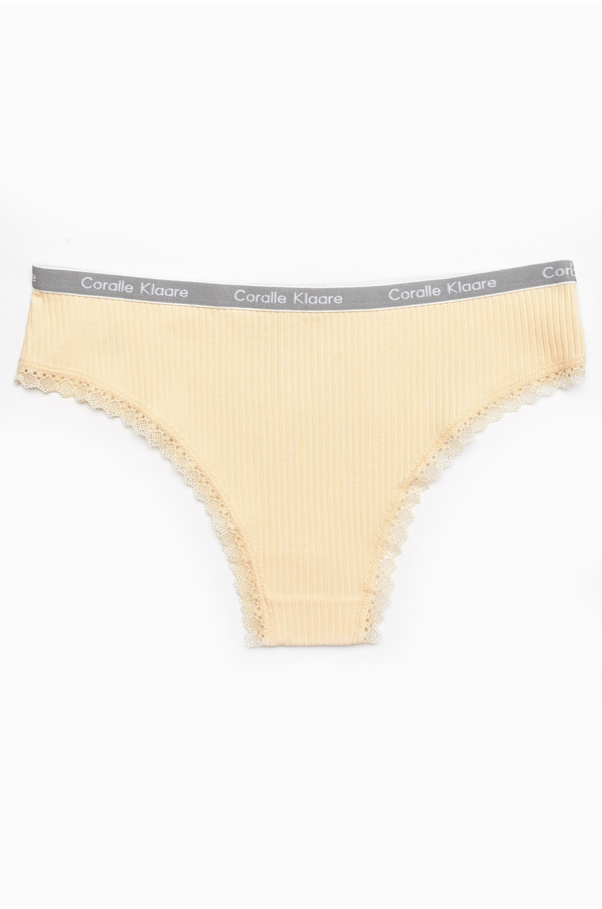Трусы женские бежевого цвета 9774-19 211837