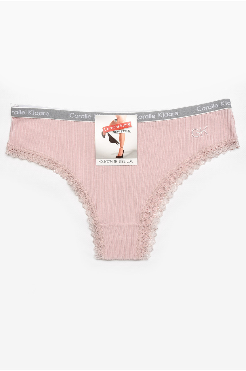 Трусы женские розового цвета 9774-19 211839