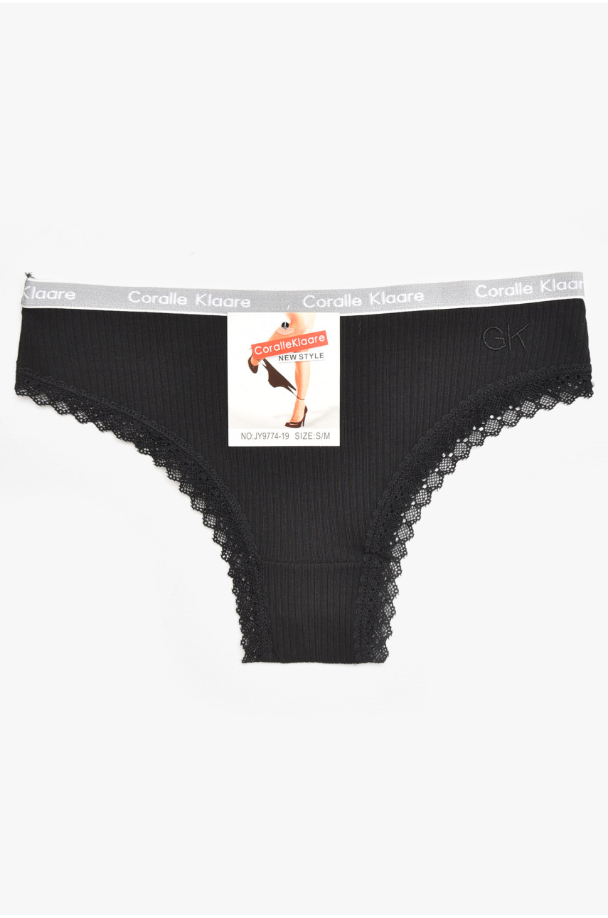 Трусы женские черного цвета 9774-19 211841