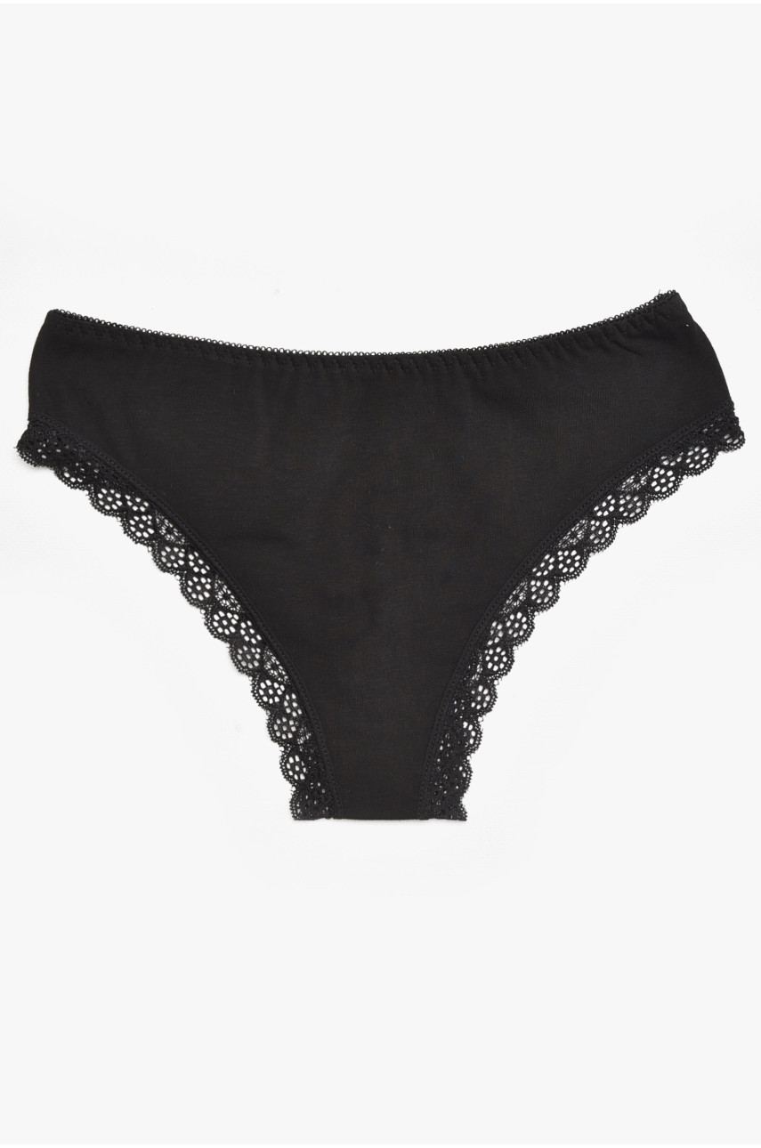 Трусы женские черного цвета 7900 211844