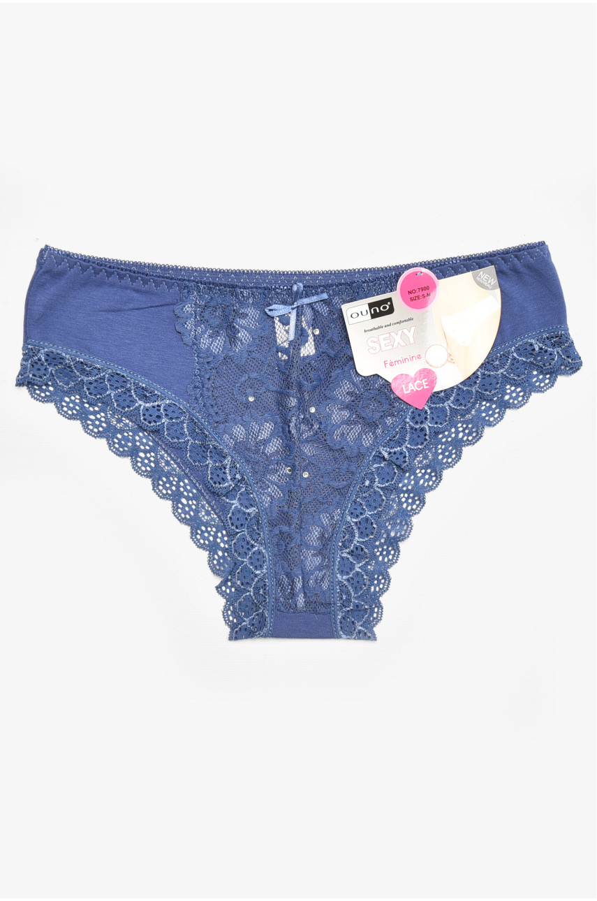 Трусы женские синього цвета 7900 211845