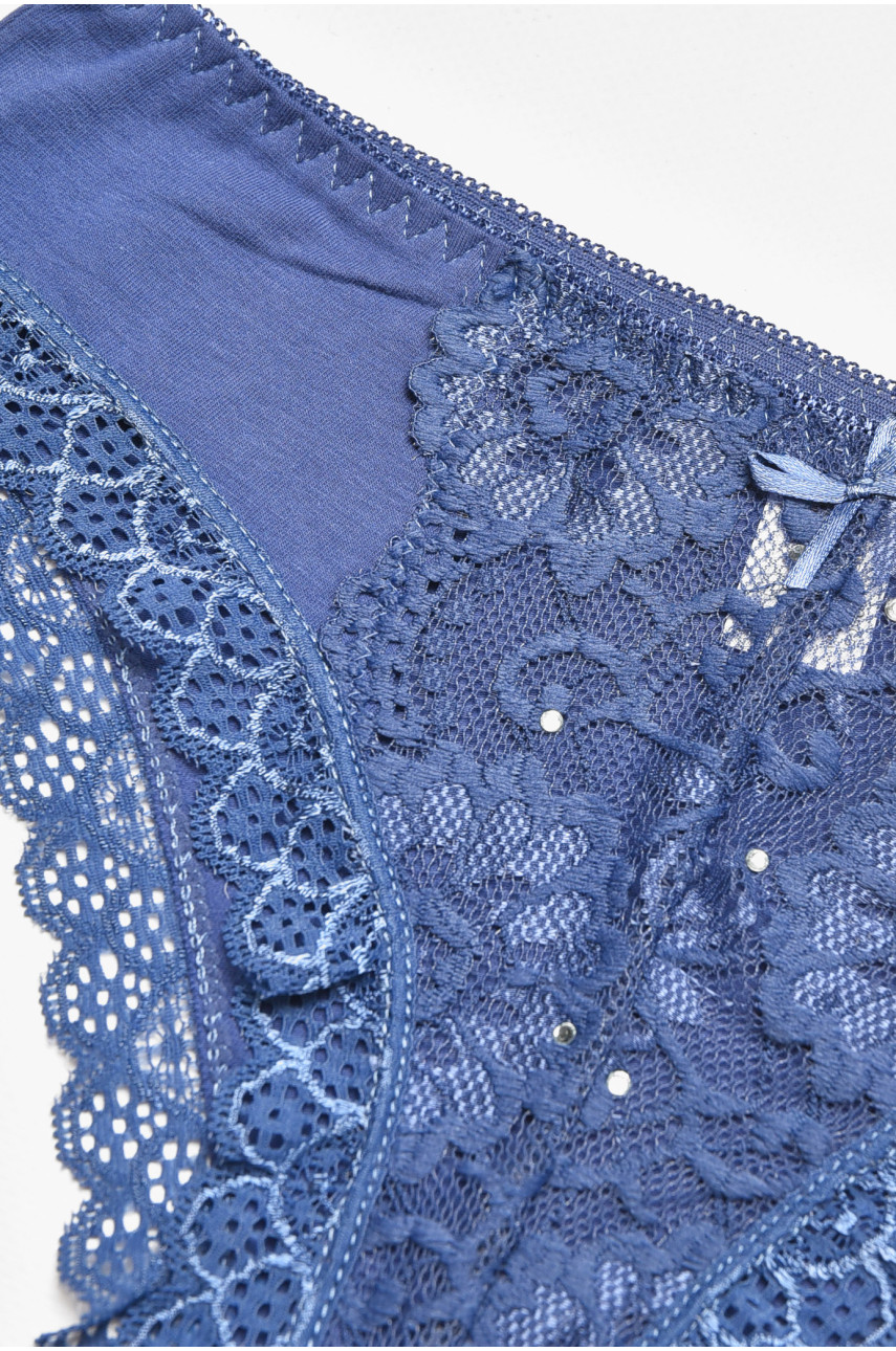 Трусы женские синього цвета 7900 211845