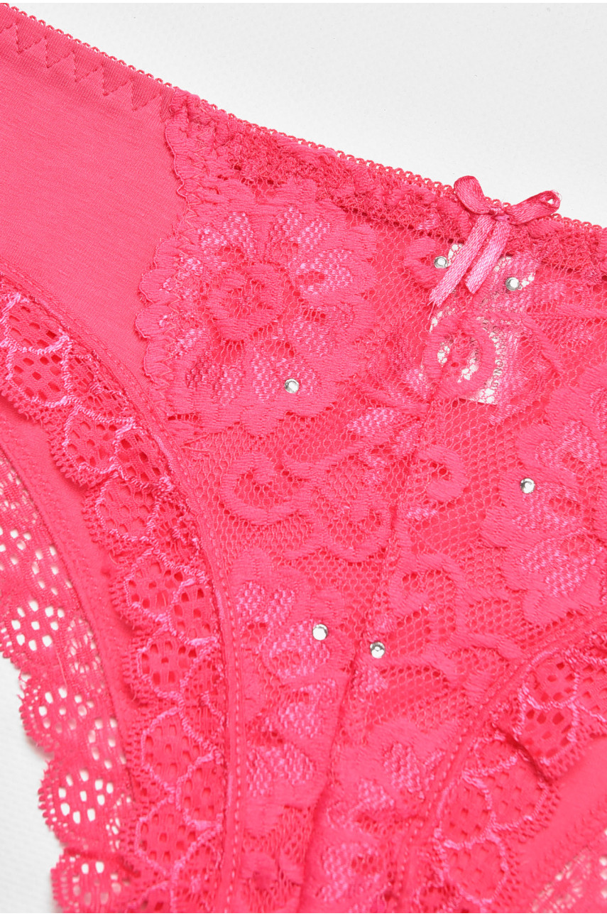 Трусы женские розового цвета 7900 211846