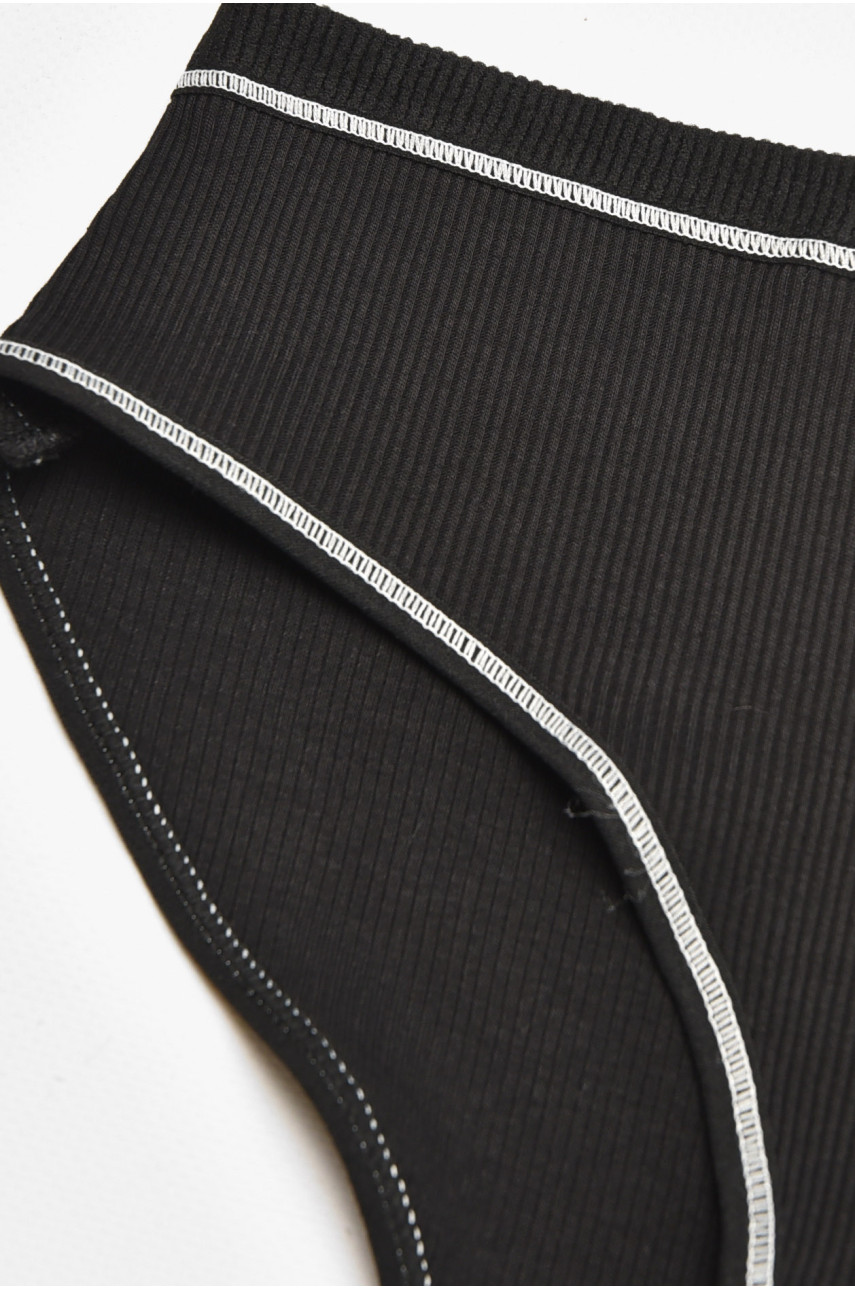 Трусы женские черного цвета 7342 211850