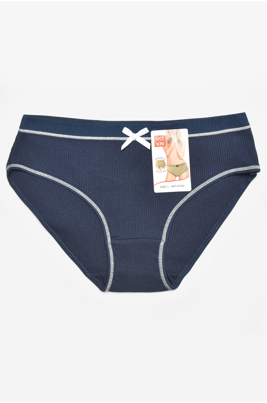 Трусы женские синего цвета 7342 211851