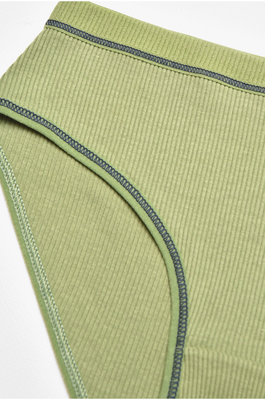 Трусы женские зеленого цвета 7342 211852