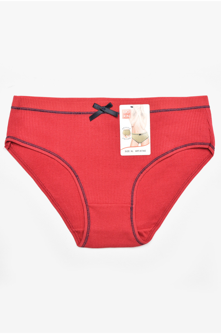Трусы женские красного цвета 7342 211854