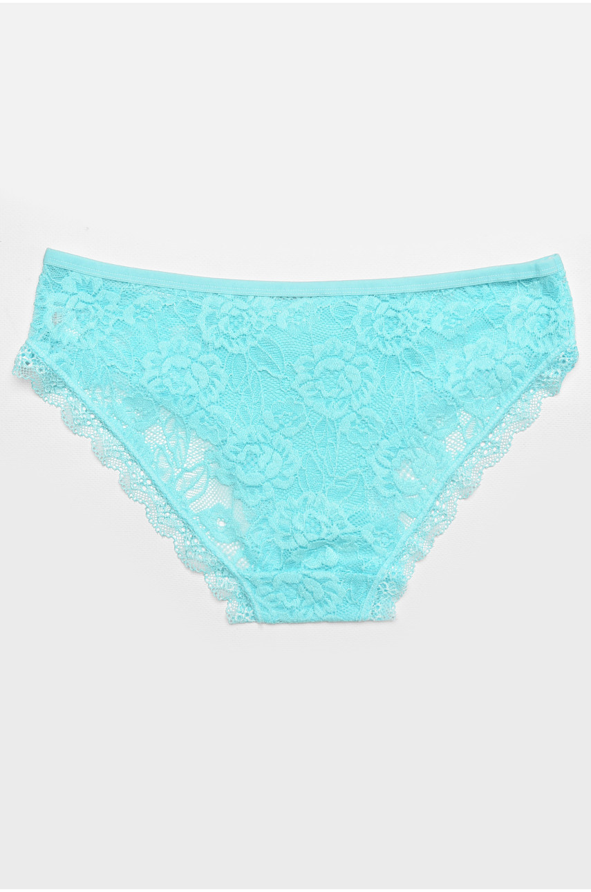 Трусы женские бирюзового цвета 0311 211857