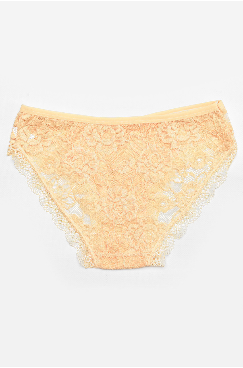 Трусы женские желтого цвета 0311 211858