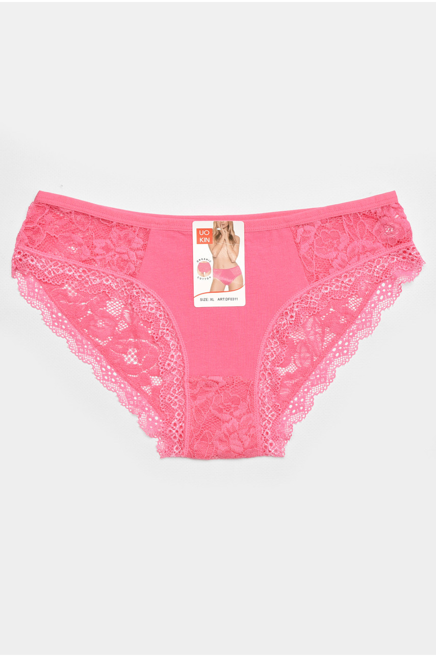 Трусы женские малинового цвета 0311 211860