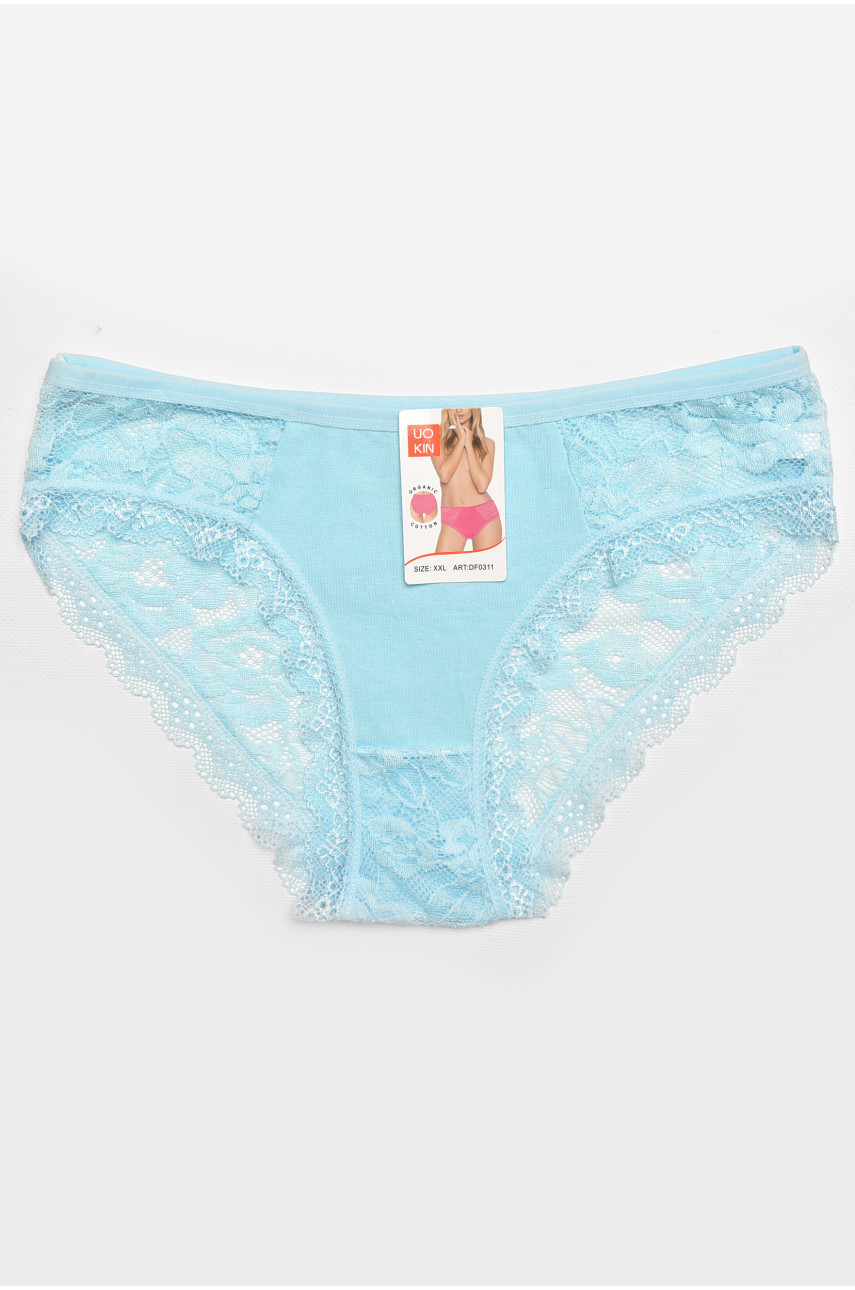 Трусы женские голубого цвета 0311 211861