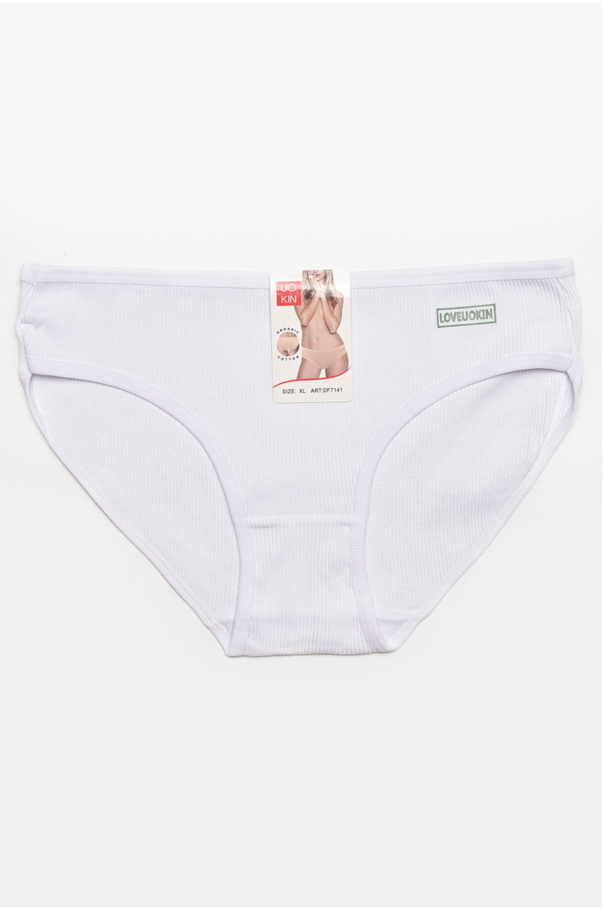 Трусы женские белого цвета 7141 211864