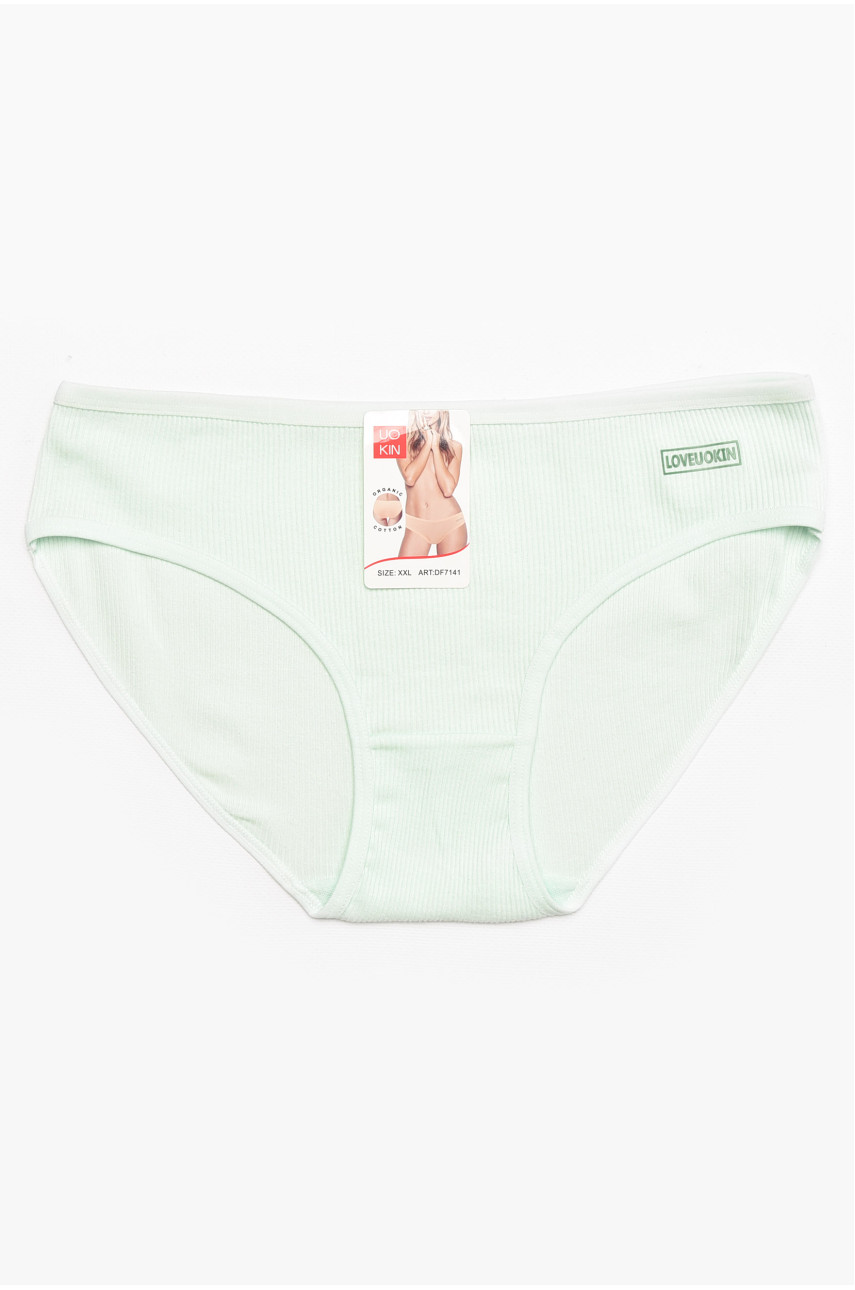 Трусы женские бирюзового цвета 7141 211866