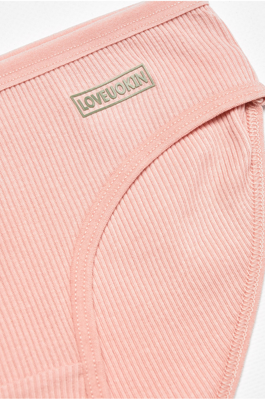 Трусы женские розового цвета 7141 211869